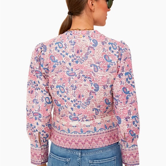 Antik Batik Helene Jacket Light Pink - Quilted Jacket - Picture 3 of 3